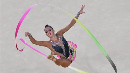 Carolina Rodríguez, una gimnasta de olé