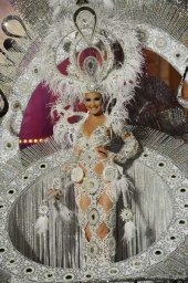 Giovanna Lee Alfonso, reina del Carnaval de Las Palmas de Gran Canaria 2013