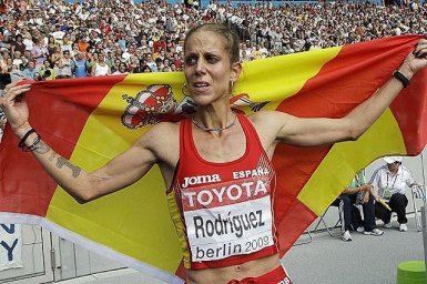 Natalia Rodríguez despojada del oro en el Mundial de Atletismo