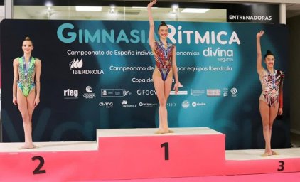 La alcalaína Cristina Korniychuk, única madrileña en el Equipo Nacional Individual de Gimnasia Rítmica