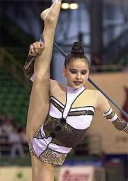 Jennifer Colino Guerra Gimnasia Rítmica Rope WC Madrid 2001