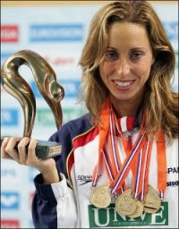 Gemma Mengual, la sirena española busca el oro olímpico en Pekín